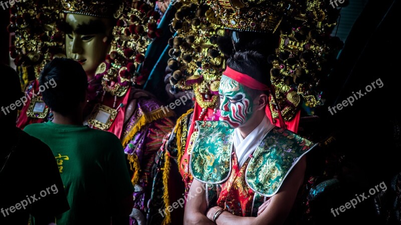 Fair Temple China Wind Taiwan People