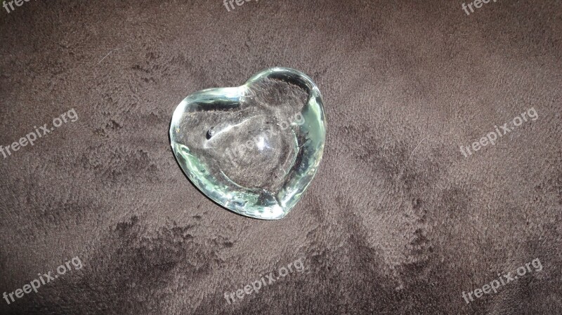 Deco Heart Love Glass Romantic