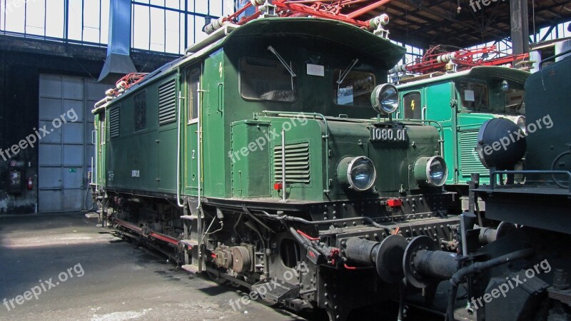 Electric Locomotive 1080 01 Railway Museum Locomotive