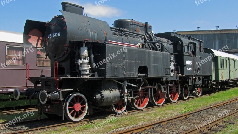 Steam Locomotive 78 606 Railway Museum Locomotive