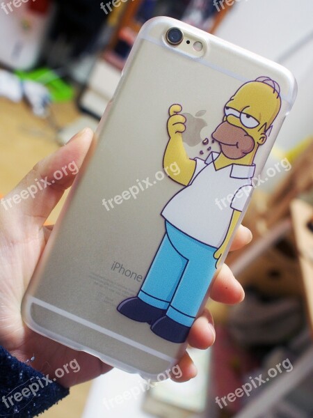 Iphone The Iphone 6 Simpson Mobile Gadget