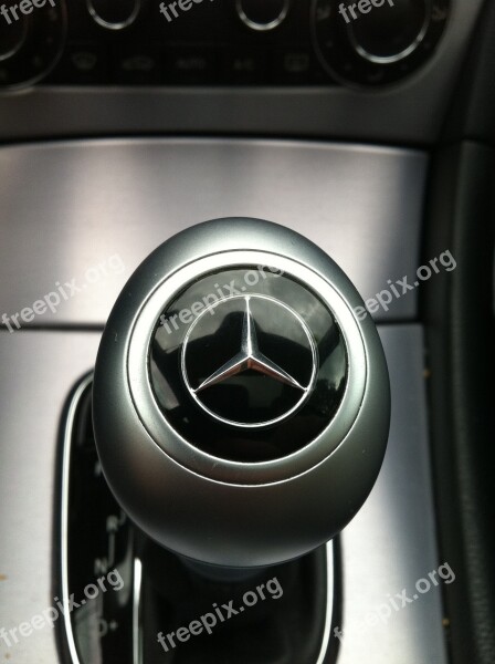 Mercedes Logo Automatic Gear Free Photos