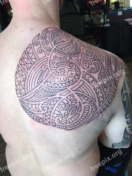 Tattoo Maori Tribal Artwork New Zealand