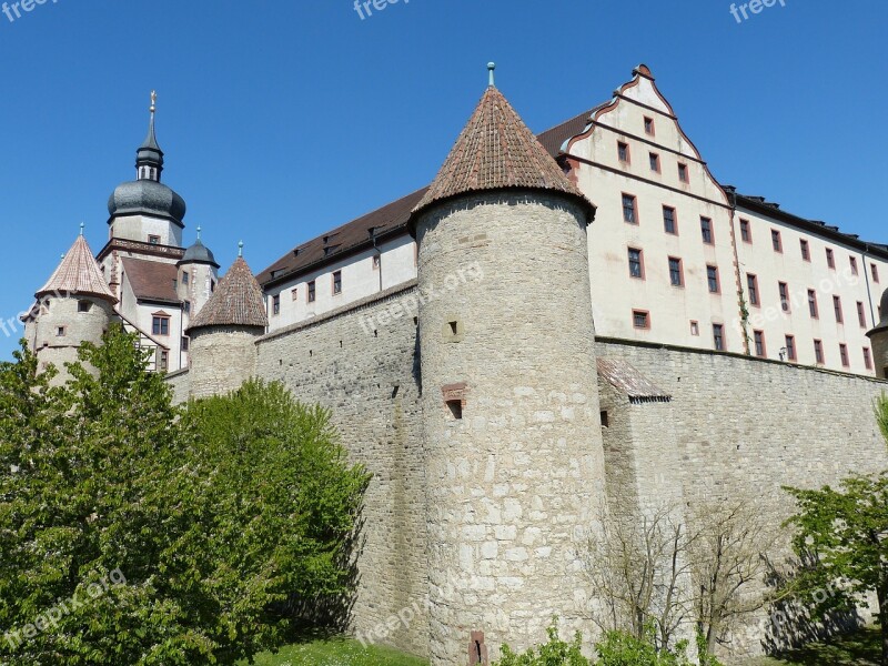 Würzburg Bavaria Swiss Francs Fortress Castle