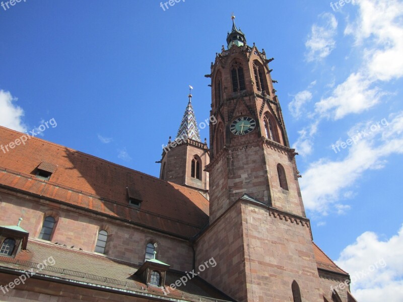 Sky Church Religion Steeple Germany