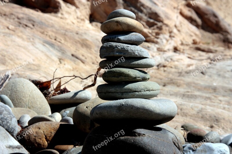 The Stones The Balance Sheet Nature Boulder Free Photos