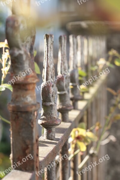 Fence Light Garden White Garden Fence