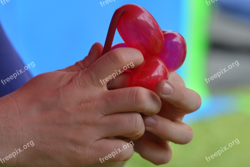 Hands Balloons Artist Figure Free Photos