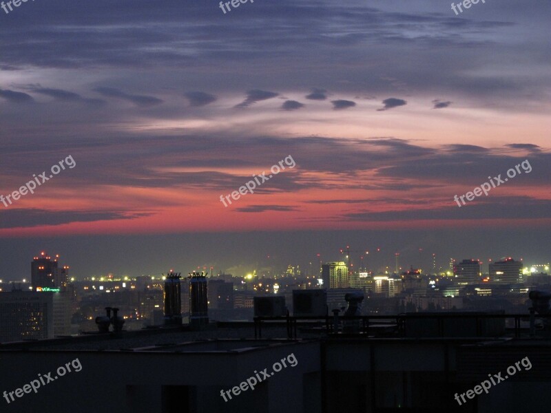 Morning Bratislava Sky City Free Photos