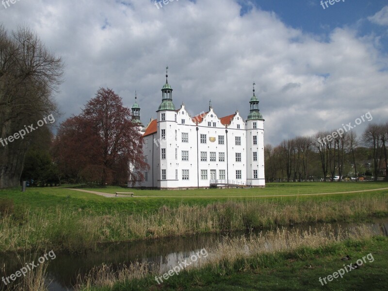 Castle Of Ahrensburg Mecklenburg Germany North Architecture