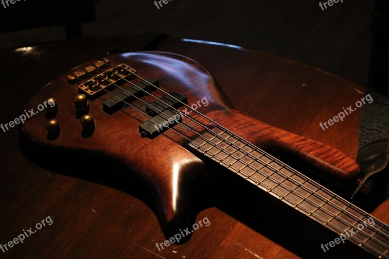 Bass Guitar Design Musical Instruments Music Art