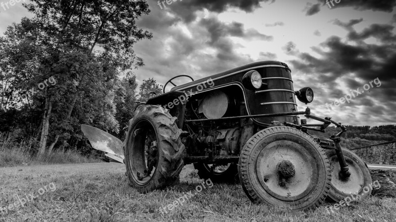 Tractor Field Work In The Fields Free Photos