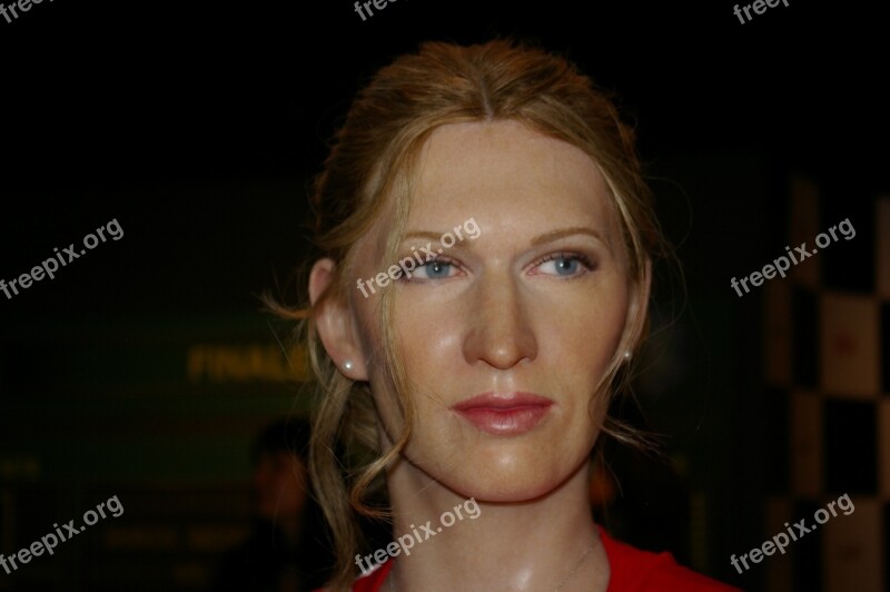 Steffi Graf Tennis Player Wax Figure Berlin Madame Tussauds