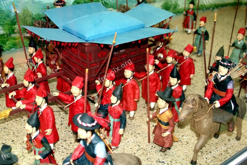 Republic Of Korea Traditional History Matrix Miniature