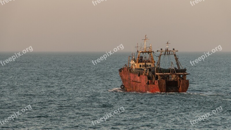 Fishing Mar Del Plata Sea Boat Water