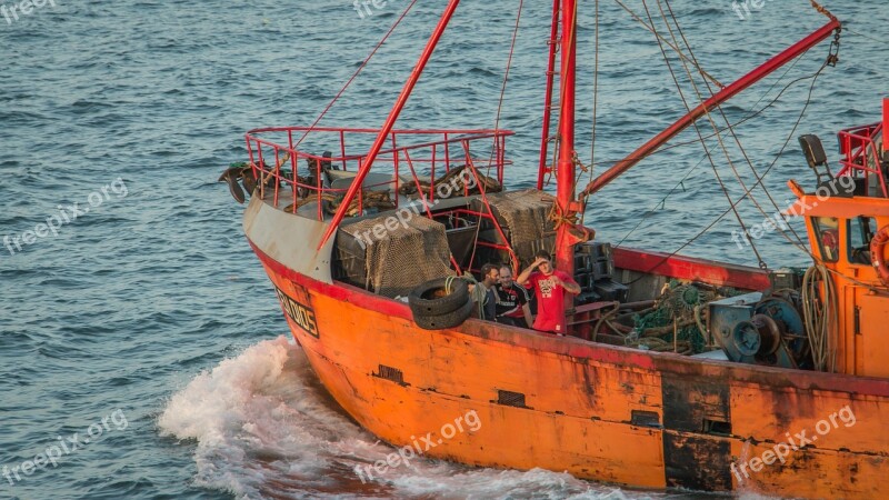 Fishing Mar Del Plata Sea Boat Water