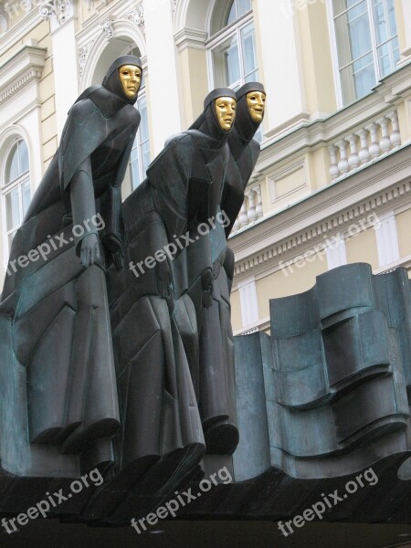 Lithuania Vilnius Theatre Free Photos