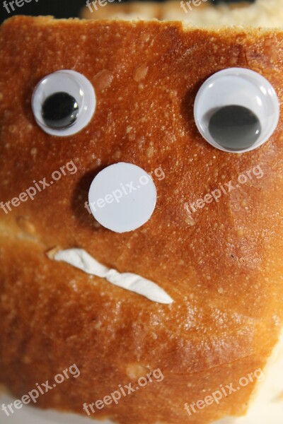 Bread Face Grumpy Snub Nose Sour