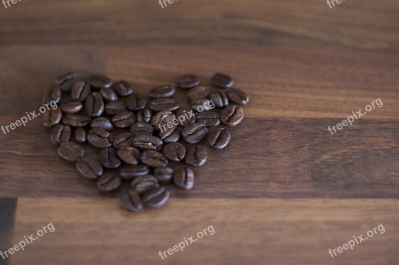 Coffee Beans Heart Love Coffee Cozy