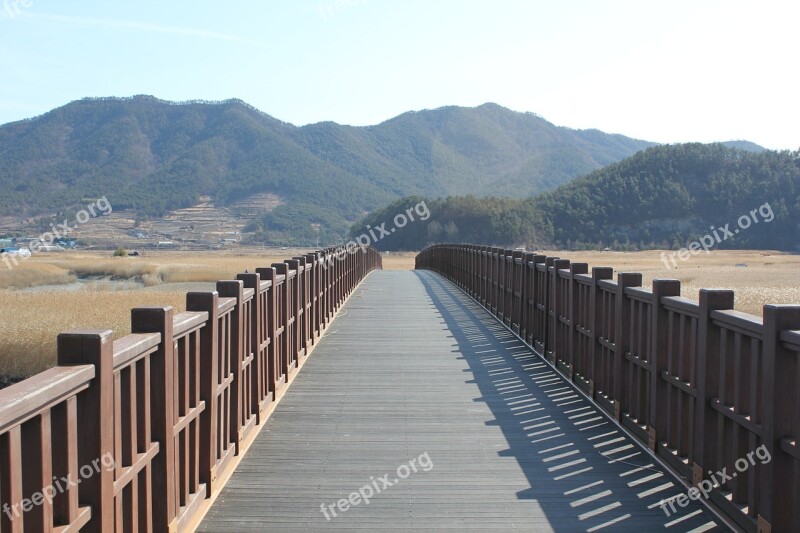 Road Pathway Method Wooden Scenery