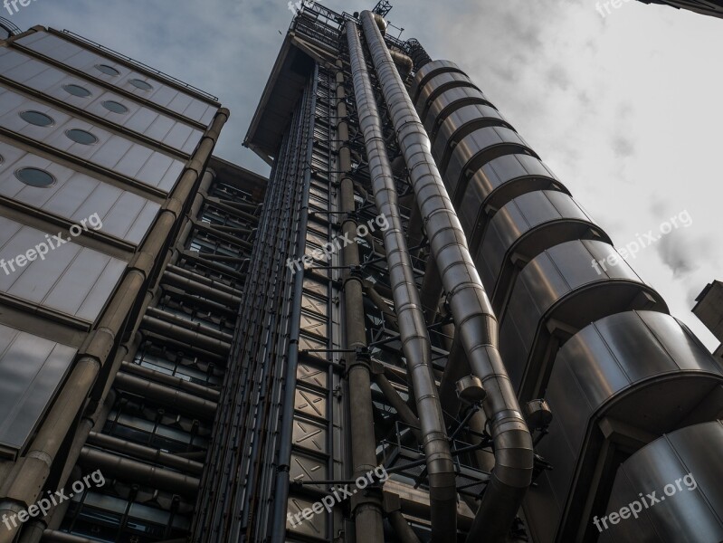 London Building Futuristic Steel Free Photos