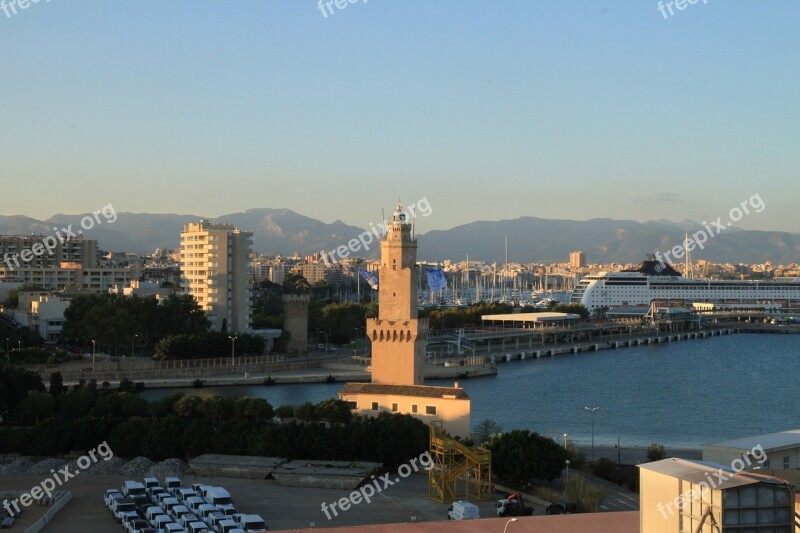 Fare Light House Porto Pi Mallorca Free Photos