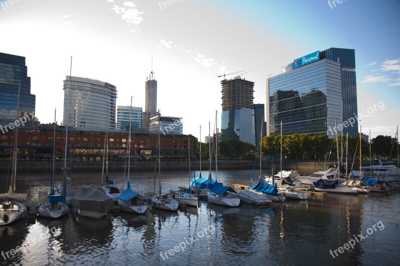 Buenos Aires City Puerto Madero Argentina Architecture