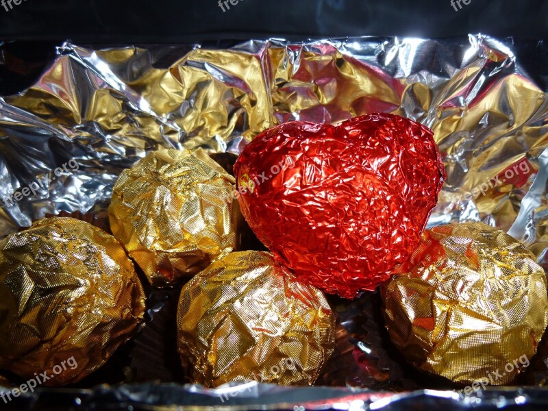 Candy Chocolate Delicious Aluminum Foil Free Photos