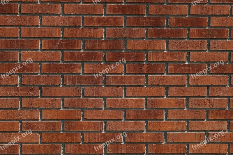 Wall Bricks Pattern Structure Brown