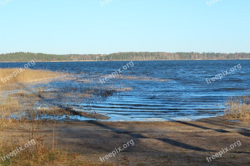 Landscape Nature Finnish Sky Water