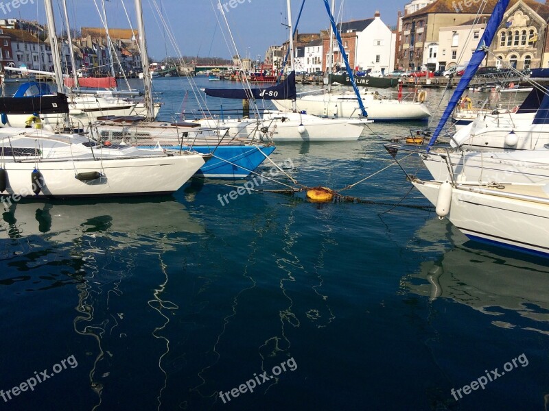 Weymouth Harbour Water Ripples Free Photos