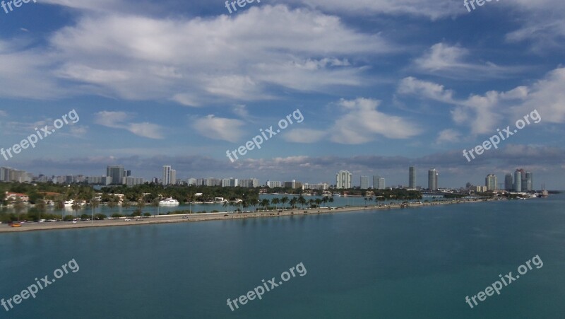 Port Horizon Arrival Sea Landscape