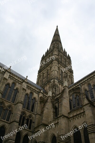 Salisbury Cathedral England Architecture Stone