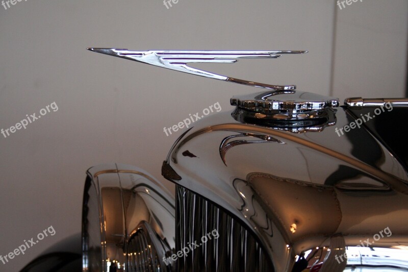 Hood Ornament Antique Car Vintage Old