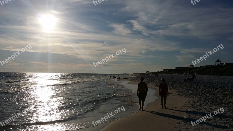 Sky Santa Rosa Beach Free Photos