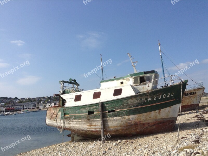 Ship Brittany Wreck Free Photos