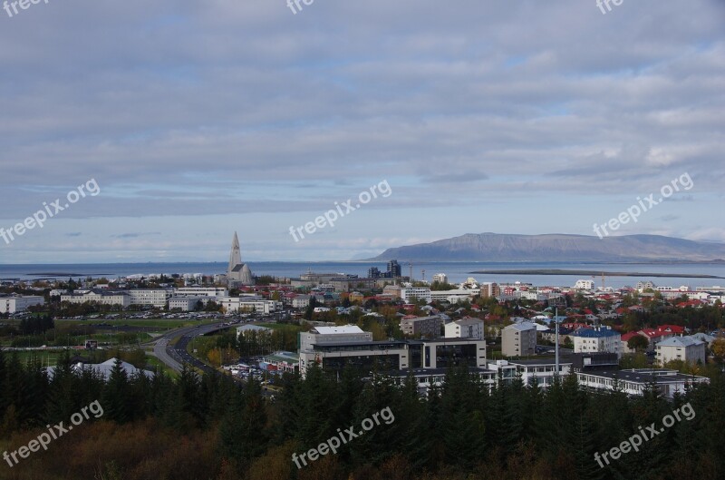 Iceland Reykjavik City Capital Free Photos