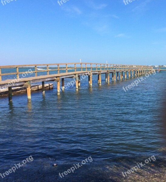 Wooden Bridge River Key West Florida