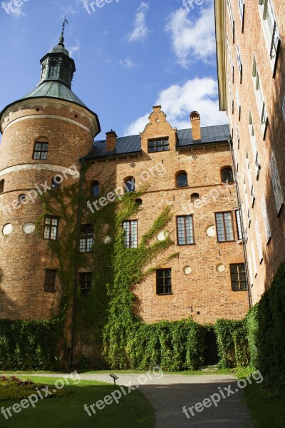 Castle Sweden Architecture Building Old