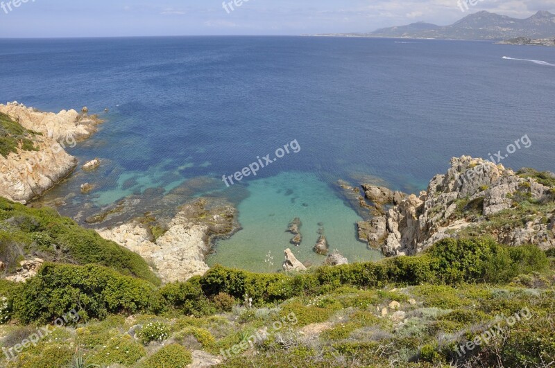 Corsican France Sea Nature Holiday