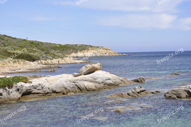 Corsican France Sea Nature Holiday