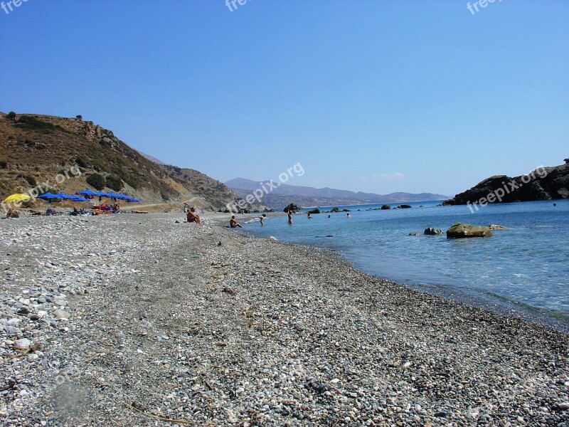 Crete Greece View Holidays Water