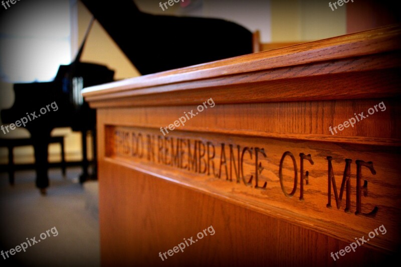 Piano Communion Church Bible Free Photos