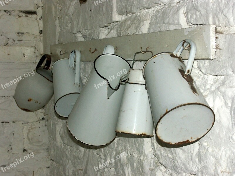 Ireland Folk Park Jugs White Free Photos