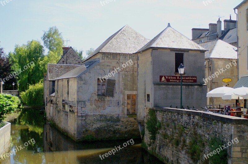 France Normandy Village Houses Facade