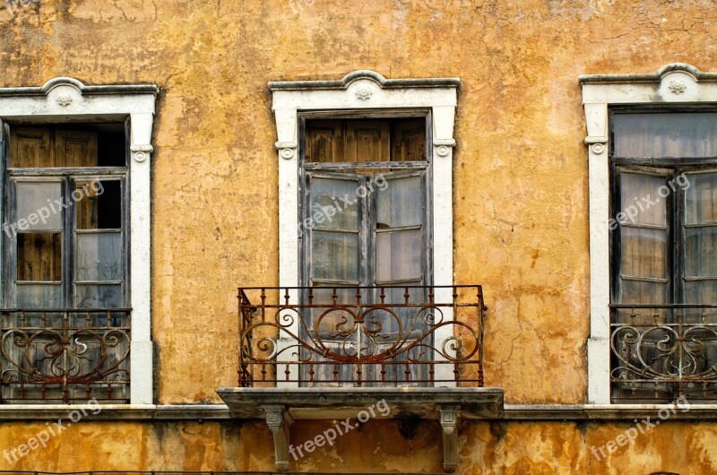 Balcony Window Hauswand Home Front Portugal