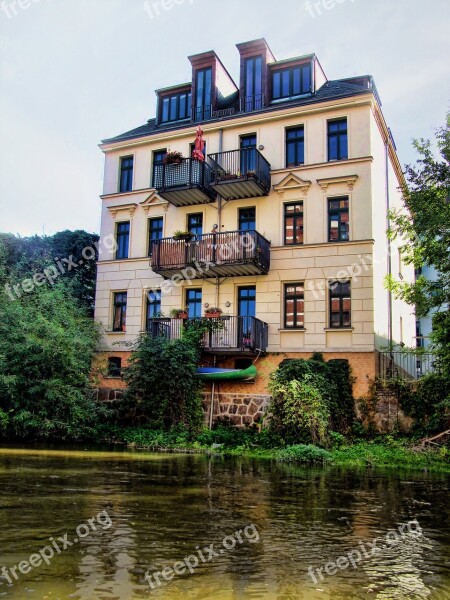 Leipzig Karl Heine Canal House Water River