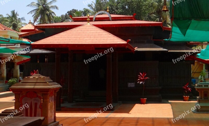 Temple Lord Venkatramana Manjugani Architecture