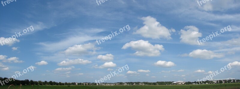 Sky Background Backdrop Blue View