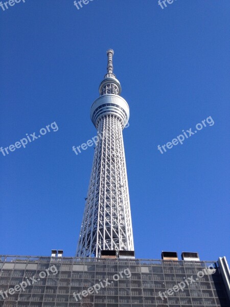 Tokyo Sky Tree Japan Travel Metropolitan Tokyo